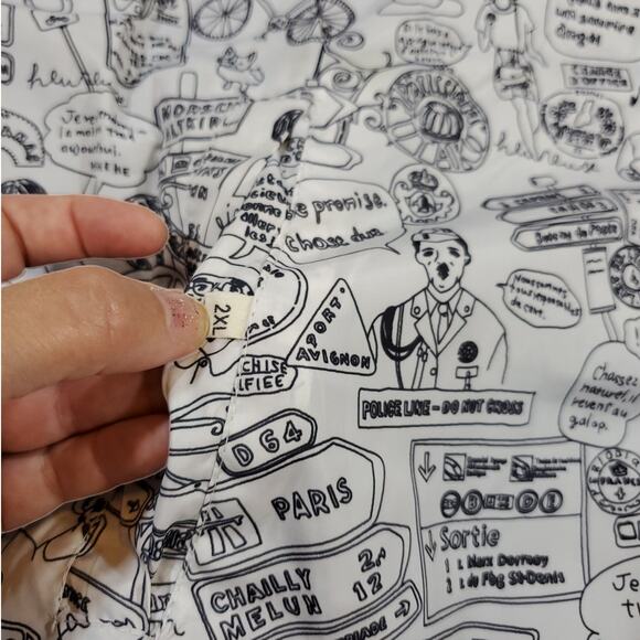 XIAOZ & IMEYI | Reversible Windbreaker Jacket | Size 2XL (fits like a L/XL) - Picture 3 of 7